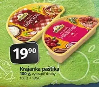 COOP TIP Krajanka paštika 100 g nabídka