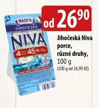 Bala Jihočeská Niva porce, různé druhy nabídka