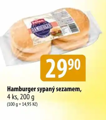 Bala Hamburger sypaný sezamem nabídka
