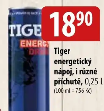 Bala Tiger energetický nápoj, i různé příchutě, 0,25 L nabídka