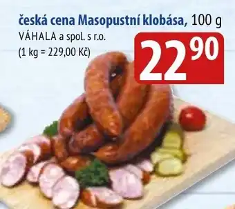 Bala česká cena Masopustní klobása nabídka