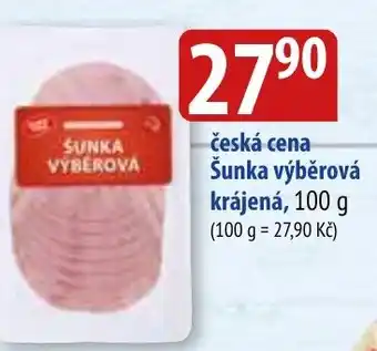 Bala česká cena Šunka výběrová krájená nabídka