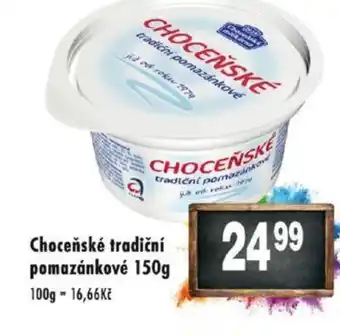 Qanto Choceňské tradiční pomazánkové 150g nabídka
