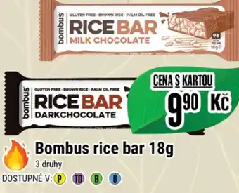 Tamda Foods Bombus rice bar 18g nabídka