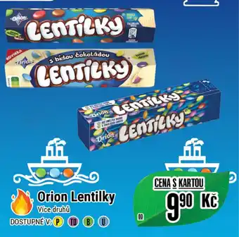 Tamda Foods Orion Lentilky nabídka