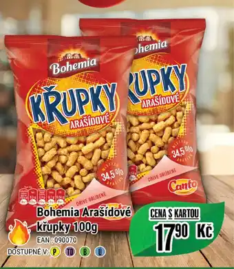 Tamda Foods Bohemia Arašídové křupky 100g nabídka