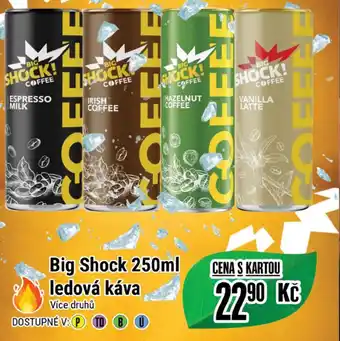 Tamda Foods Big Shock 250ml ledová káva nabídka