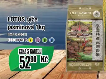 Tamda Foods LOTUS rýže jasmínová 1kg nabídka