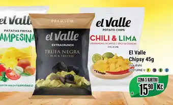 Tamda Foods El Valle Chipsy 45g nabídka
