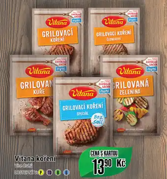 Tamda Foods Vitana koření nabídka