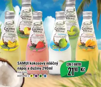 Tamda Foods SAMUI kokosový mléčný nápoj a dužiny 290ml nabídka