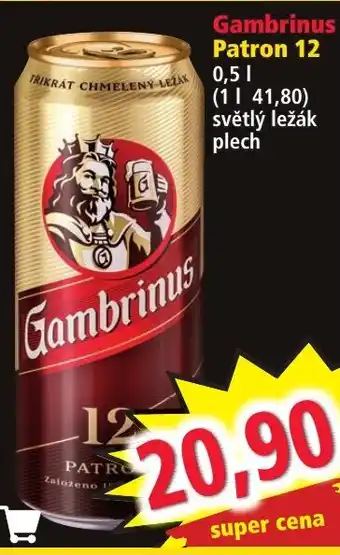 Norma Gambrinus Patron 12 0.5L nabídka