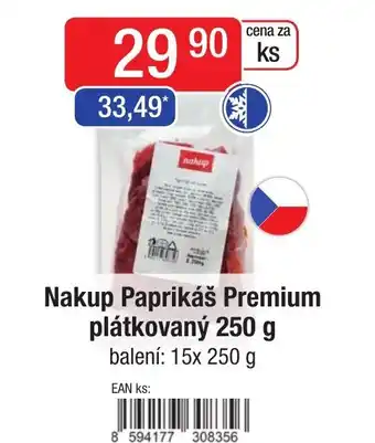 Qanto Nakup Paprikáš Premium plátkovaný 250 g nabídka