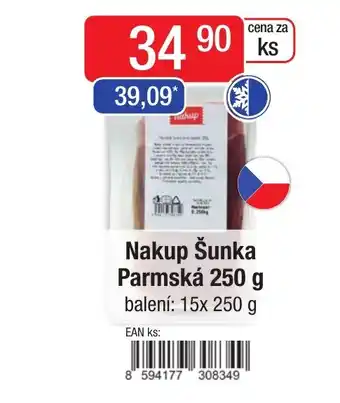 Qanto Nakup Šunka Parmská 250 g nabídka