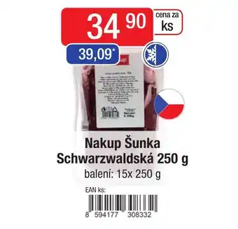 Qanto Nakup Šunka Schwarzwaldská 250 g nabídka
