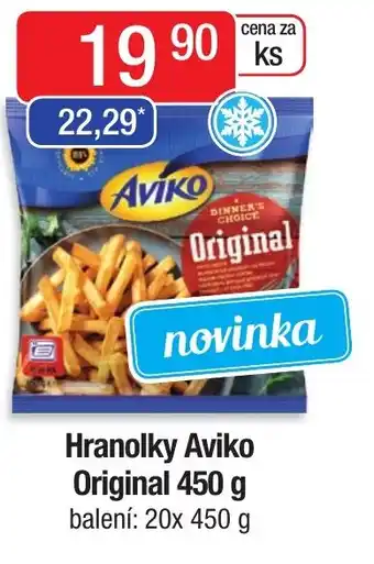 Qanto Hranolky Aviko Original 450 g nabídka