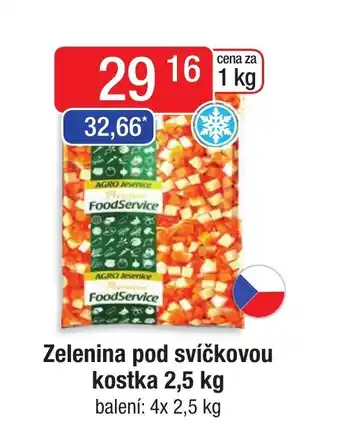 Qanto Zelenina pod svíčkovou kostka 2,5 kg nabídka