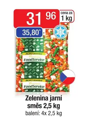 Qanto Zelenina jarní směs 2,5 kg nabídka