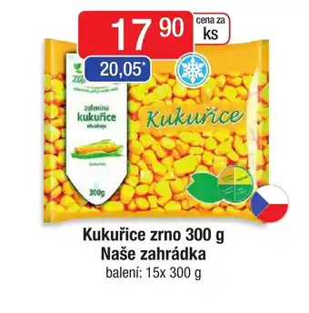 Qanto Kukuřice zrno 300 g Naše zahrádka nabídka