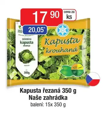 Qanto Kapusta řezaná 350 g Naše zahrádka nabídka