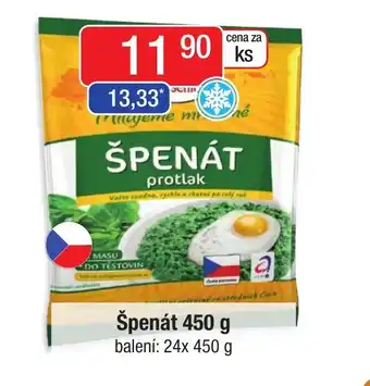 Qanto Špenát 450 g nabídka