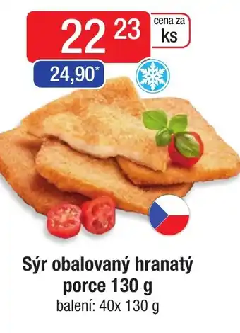 Qanto Sýr obalovaný hranatý porce 130 g nabídka