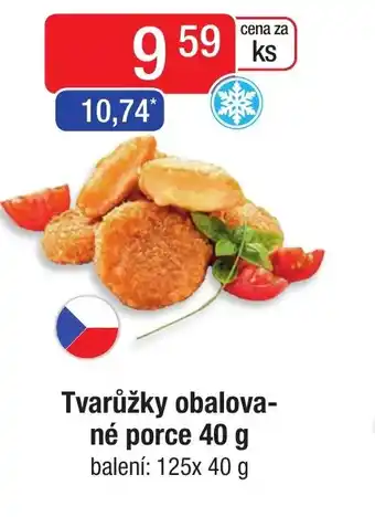 Qanto Tvarůžky obalova- né porce 40 g nabídka