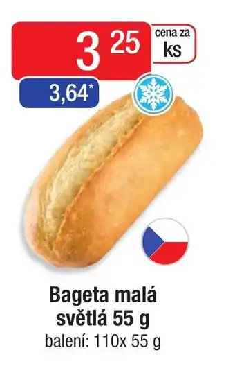 Qanto Bageta malá světlá 55 g nabídka