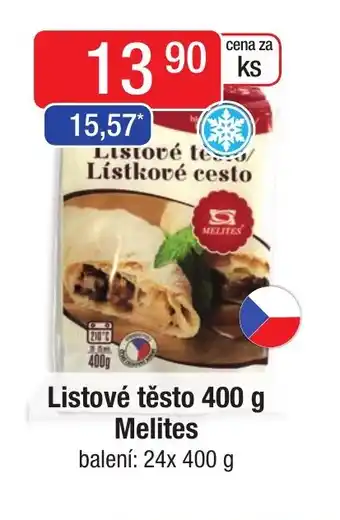 Qanto Listové těsto 400 g Melites nabídka