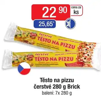 Qanto Těsto na pizzu čerstvé 280 g Brick nabídka