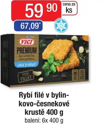 Qanto Rybí filé v bylin- kovo-česnekové krustě 400 g nabídka