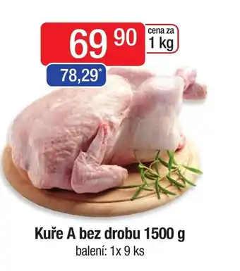 Qanto Kuře A bez drobu 1500 g nabídka