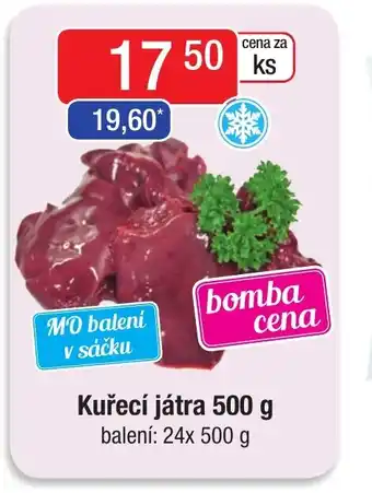 Qanto Kuřecí játra 500 g nabídka