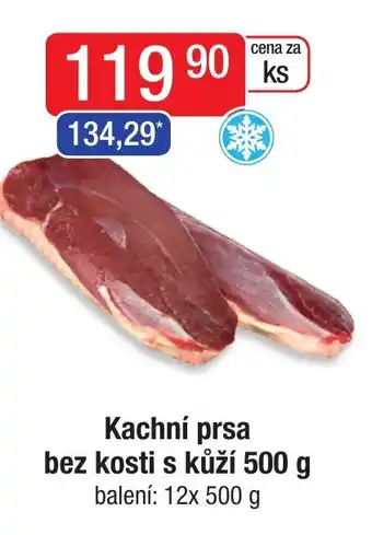 Qanto Kachní prsa bez kosti s kůží 500 g nabídka