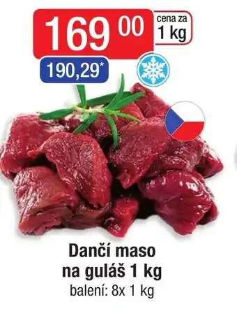 Qanto Dančí maso na guláš 1 kg nabídka