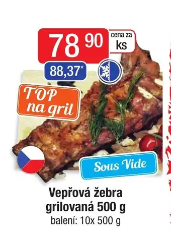 Qanto Vepřová žebra grilovaná 500 g nabídka