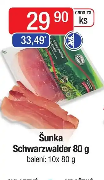 Qanto Šunka Schwarzwalder 80 g nabídka
