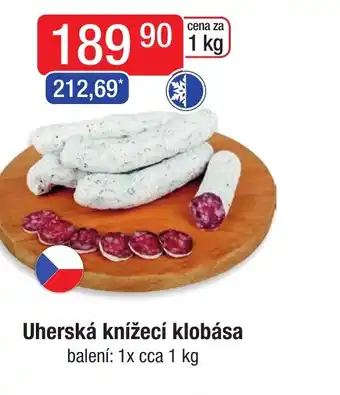 Qanto Uherská knížecí klobása nabídka