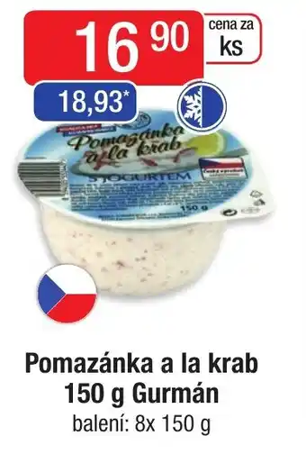 Qanto Pomazánka a la krab 150 g Gurmán nabídka