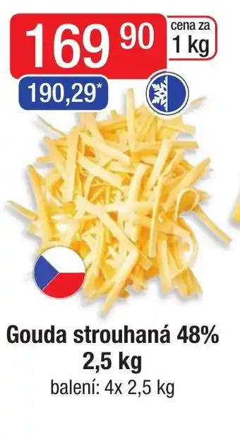 Qanto Gouda strouhaná 48% 2,5 kg nabídka