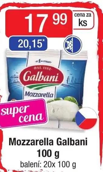 Qanto Mozzarella Galbani 100 g nabídka