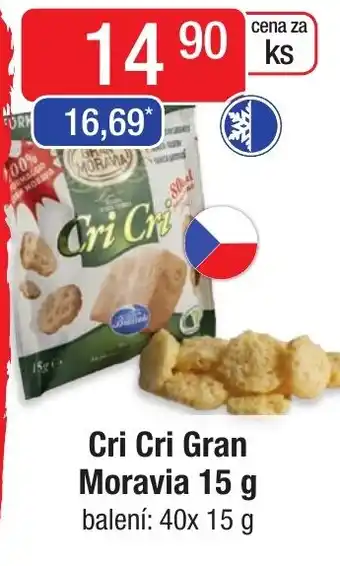 Qanto Cri Cri Gran Moravia 15 g nabídka