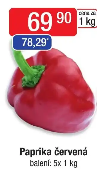 Qanto Paprika červená nabídka