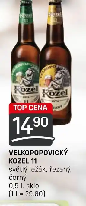Flop VELKOPOPOVICKÝ KOZEL 11 0.5L nabídka
