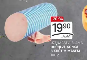 Flop UZENÁŘSTVÍ SLÁMA DRŮBEŽÍ ŠUNKA S KRŮTÍM MASEM nabídka