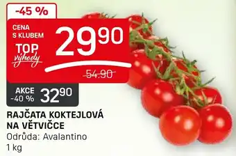 Flop RAJČATA KOKTEJLOVÁ NA VĚTVIČCE nabídka