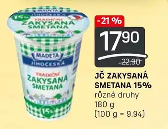 Flop JČ ZAKYSANÁ SMETANA 15% nabídka