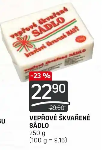 Flop VEPŘOVÉ ŠKVAŘENÉ SÁDLO nabídka