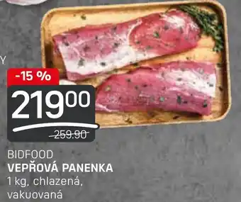 Flop BIDFOOD VEPŘOVÁ PANENKA nabídka