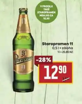 Billa Pivo staropramen 11 nabídka